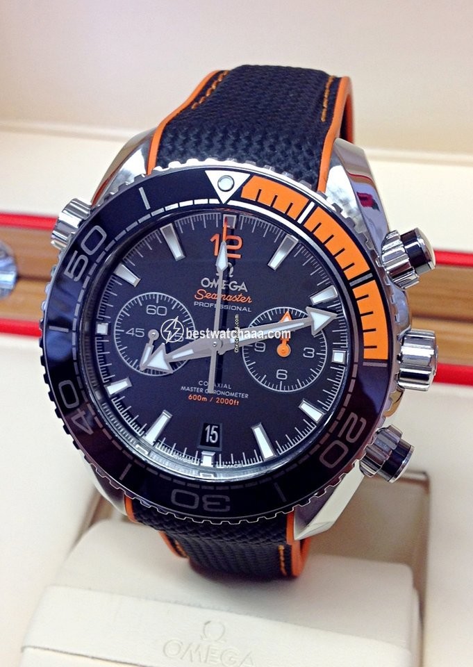 IMG_9085 Omega Seamaster Planet Ocean Chronograph Mens watch Unisex Automatic Steel 215.32.46.51.01.001 Replica 2