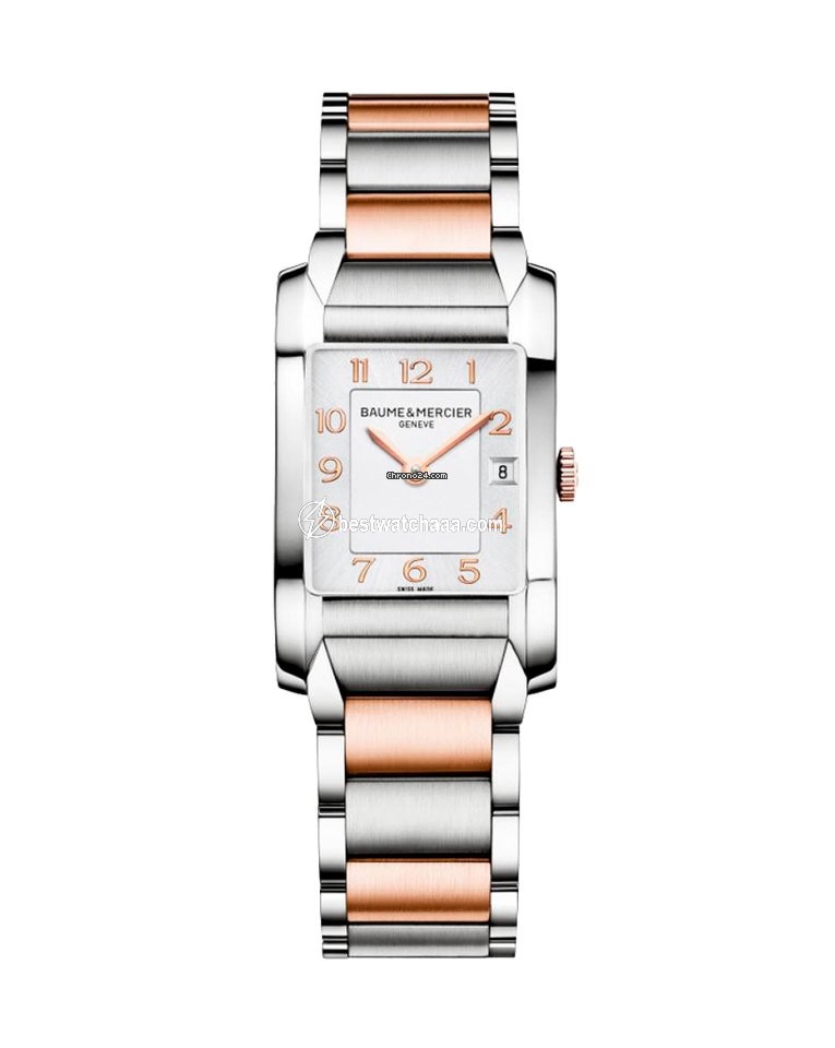 IMG_9085 Baume & Mercier Hampton Womens watch Quartz Gold Steel M0A10108 Replica 2