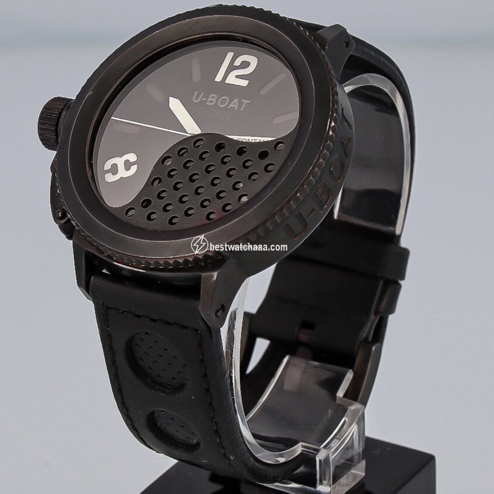 IMG_9085 U-Boat Flightdeck Mens watch Unisex Automatic Steel U-2824 50 Replica 2