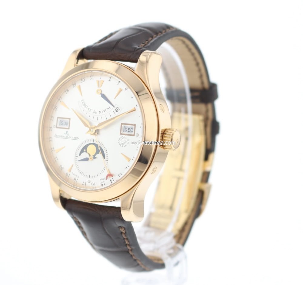 IMG_9085 Jaeger-LeCoultre Master Calendar Mens watch Unisex Automatic Rose gold 147.2.41.S Replica 2