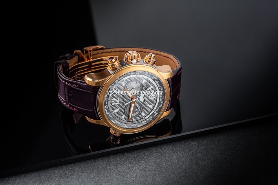 IMG_9085 Jaeger-LeCoultre Master Compressor Extreme World Chronograph Mens watch Unisex Automatic Rose gold 150.2.22 Replica 2