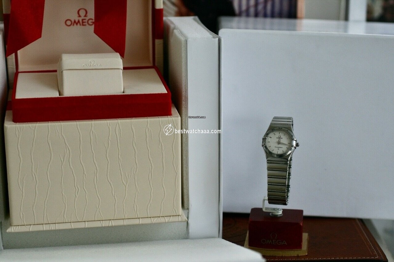 IMG_9085 Omega Constellation Womens watch Quartz Steel 1572.30.00 Replica 2