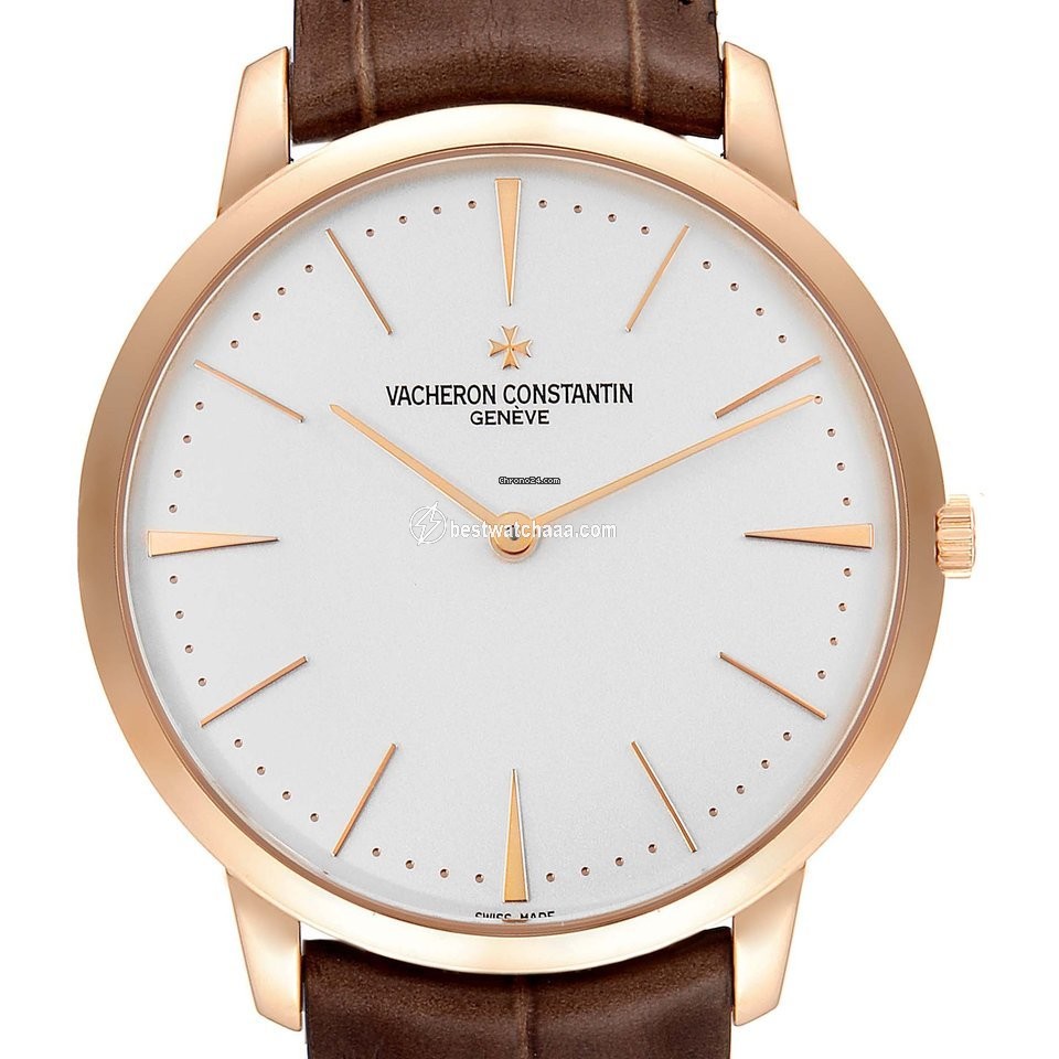 IMG_9085 Vacheron Constantin Patrimony Mens watch Unisex Manual winding Rose gold 81180 Replica 2