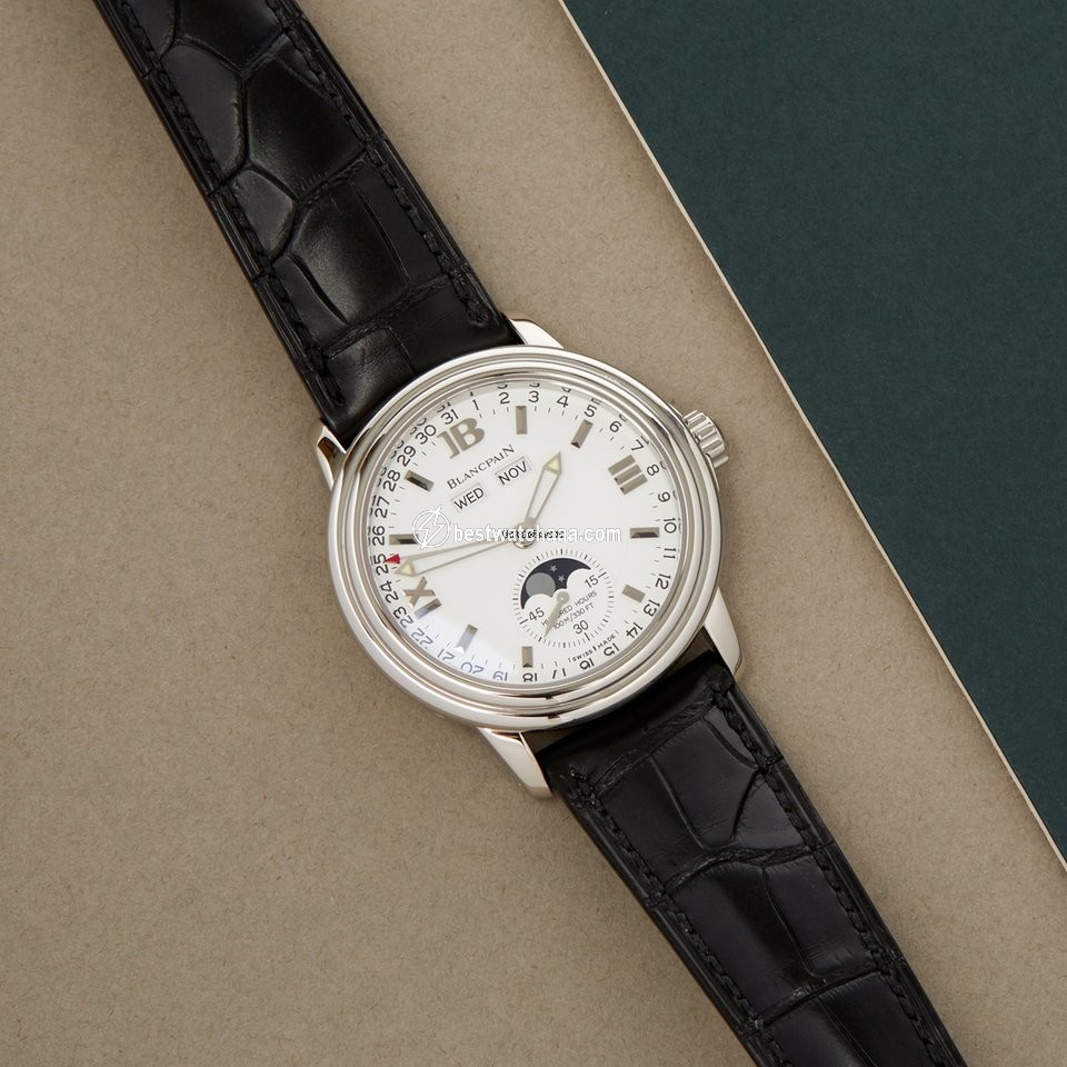 IMG_9085 Blancpain Leman Moonphase Mens watch Unisex Automatic Steel 2763.1127A.11 Replica 2