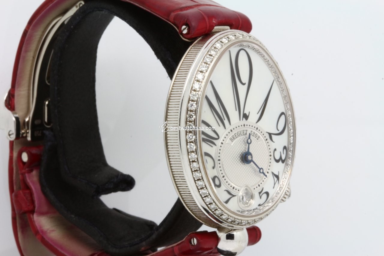 IMG_9085 Breguet Reine de Naples Womens watch Automatic White gold 8918BB 58 864D00D Replica 2