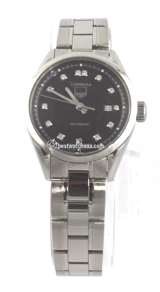 IMG_9085 TAG Heuer Carrera Lady Automatic Steel WV2410 Replica 2