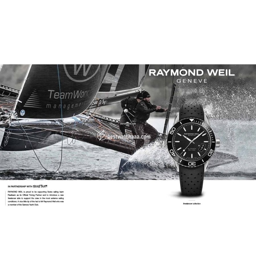 IMG_9085 Raymond Weil Freelancer Mens watch Unisex Automatic Steel 2760-SR1-20001 Replica 2