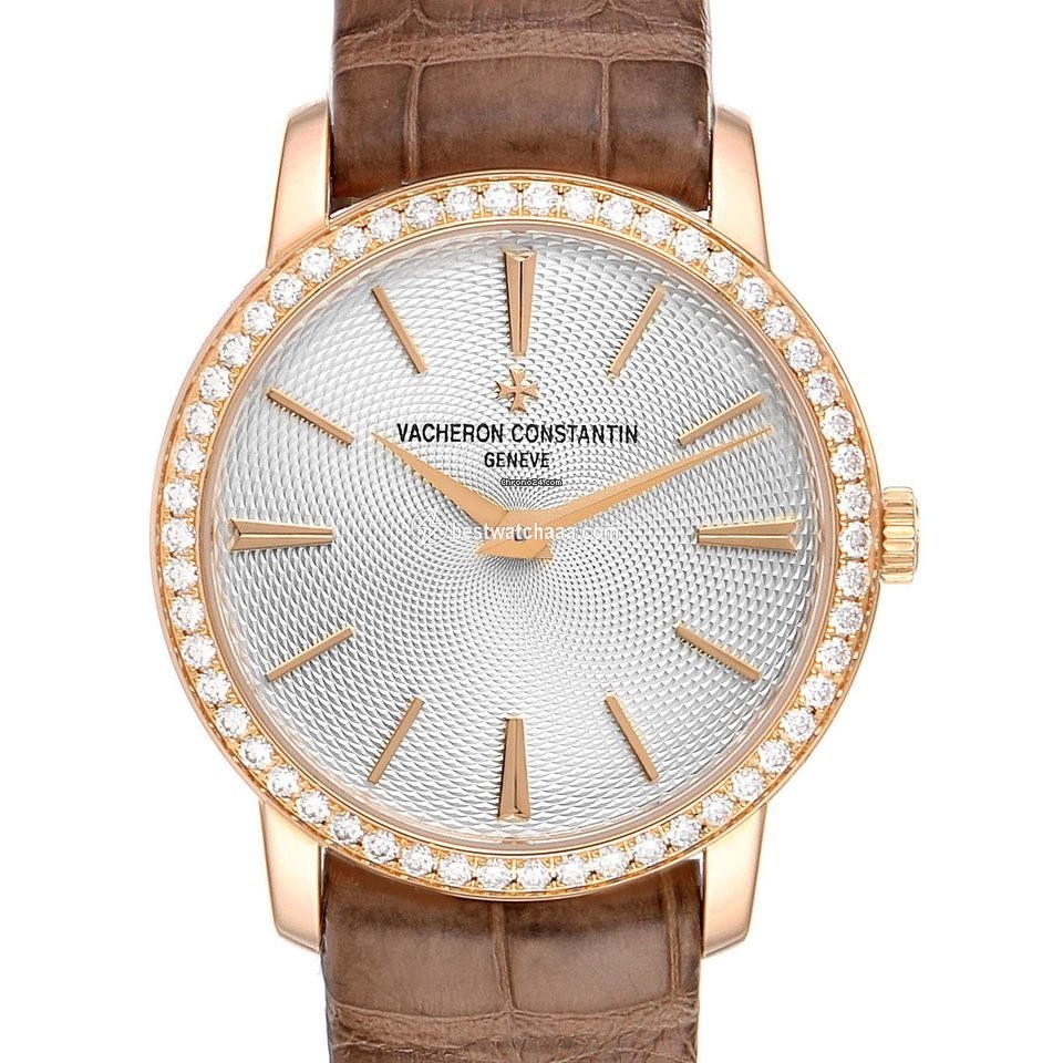 IMG_9085 Vacheron Constantin Patrimony Womens watch Manual winding Rose gold 81590 000R-9847 Replica 2