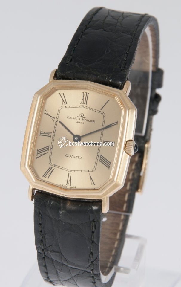 IMG_9085 Baume & Mercier Mens watch Unisex Quartz Yellow gold 17245 Replica 2