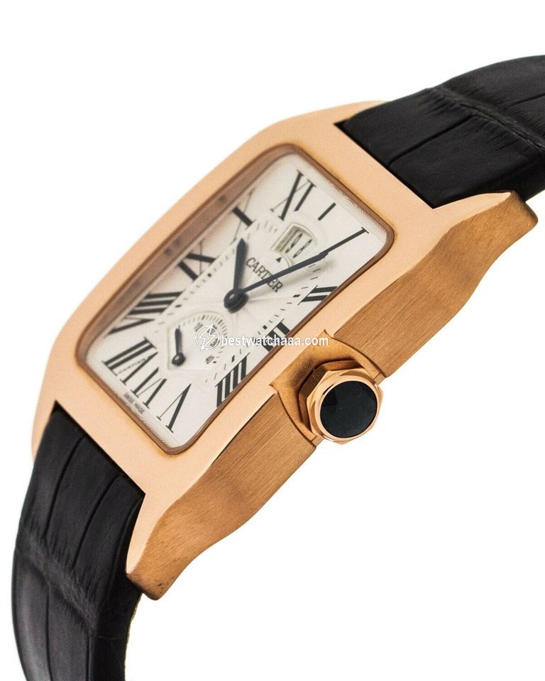 IMG_9085 Cartier Santos Dumont Manual winding Rose gold W2020067 Replica 2