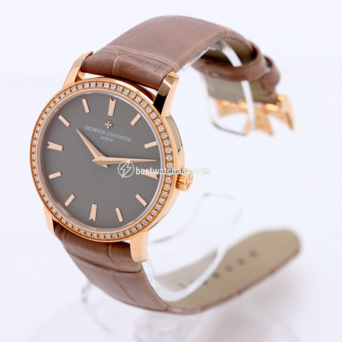 IMG_9085 Vacheron Constantin Patrimony Quartz Rose gold 25558 000R-9759 Replica 2