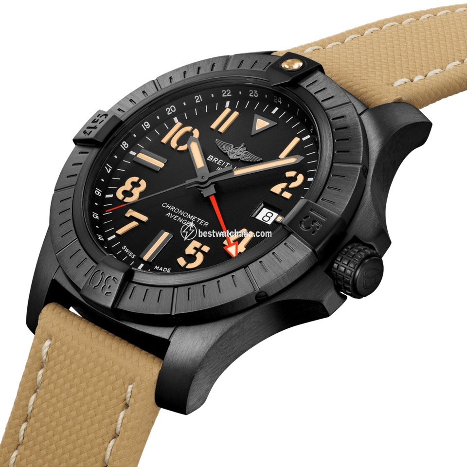 IMG_9085 Breitling Avenger Mens watch Unisex Automatic Titanium V32395101B1X2 Replica 2