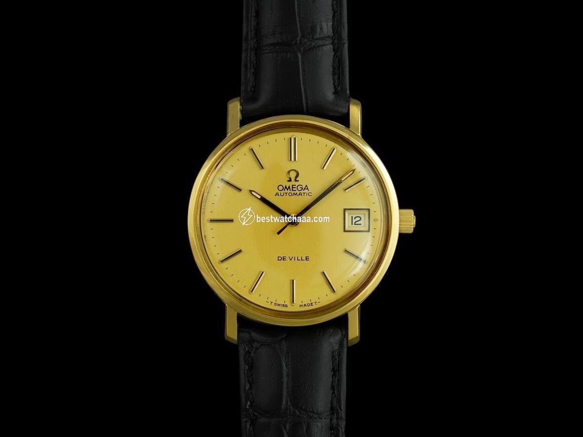 IMG_9085 Omega De Ville Mens watch Unisex Automatic Gold Steel 7692 Replica 2