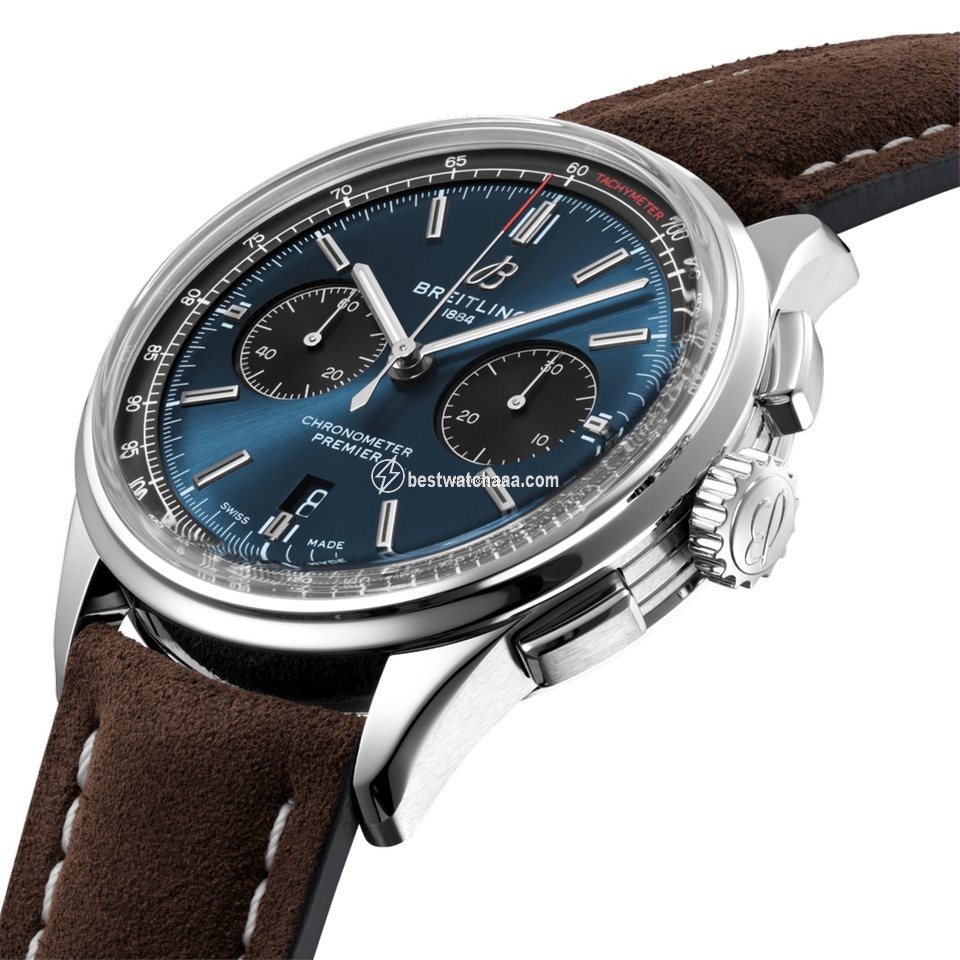 IMG_9085 Breitling Mens watch Unisex Manual winding Steel AB0118221C1X1 Replica 2