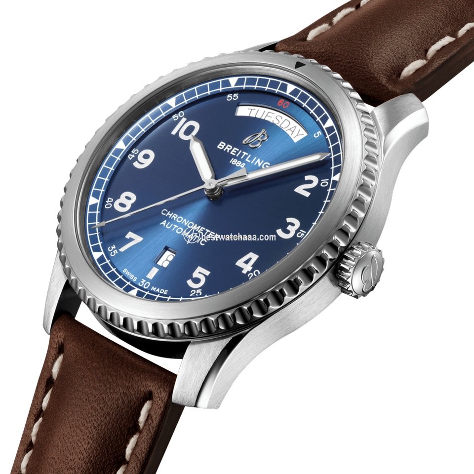 IMG_9085 Breitling Aviator 8 Mens watch Unisex Automatic Steel A45330101C1X2 Replica 2