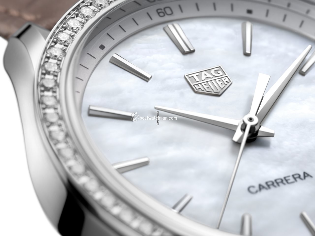IMG_9085 TAG Heuer Carrera Lady Womens watch Quartz Steel WBK1316.FC8258 Replica 2
