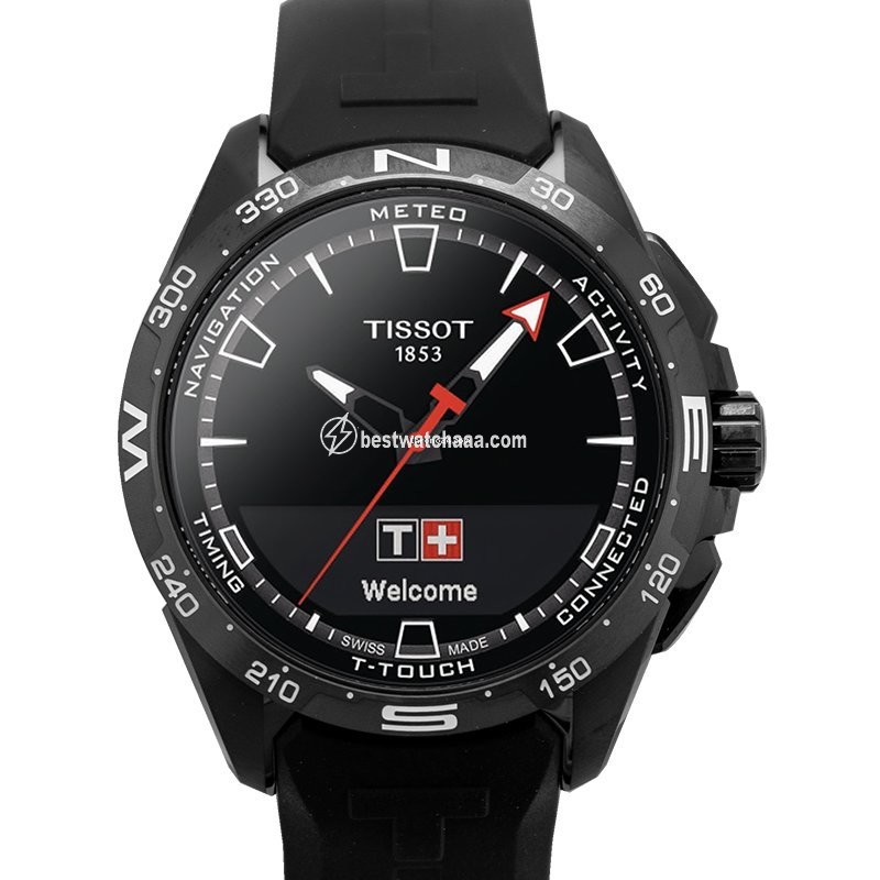 IMG_9085 Tissot Touch Mens watch Unisex Quartz Titanium T121.420.47.051.03 Replica 2
