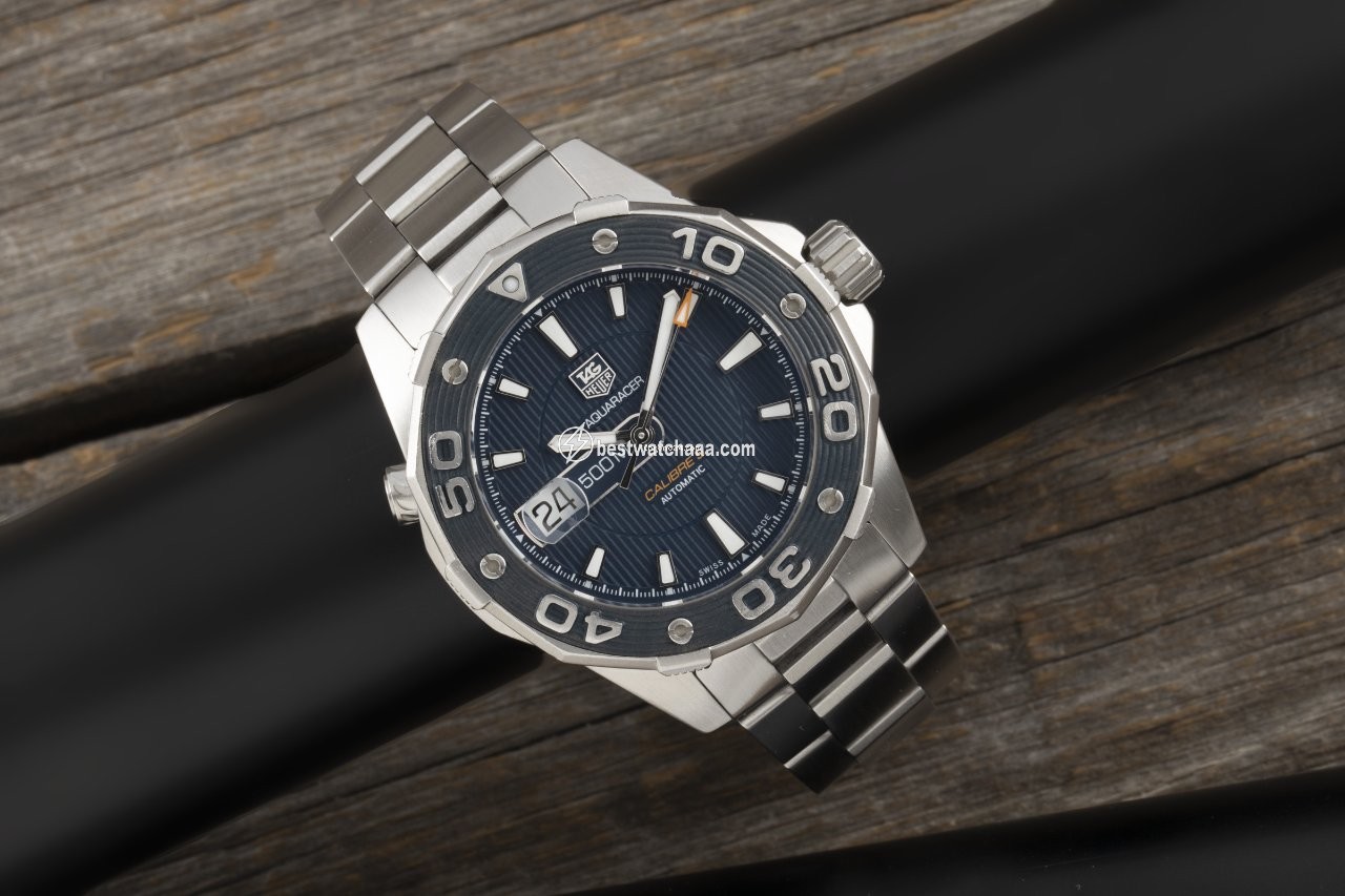 IMG_9085 TAG Heuer Aquaracer 500M Mens watch Unisex Automatic Steel WAJ2112 Replica 2