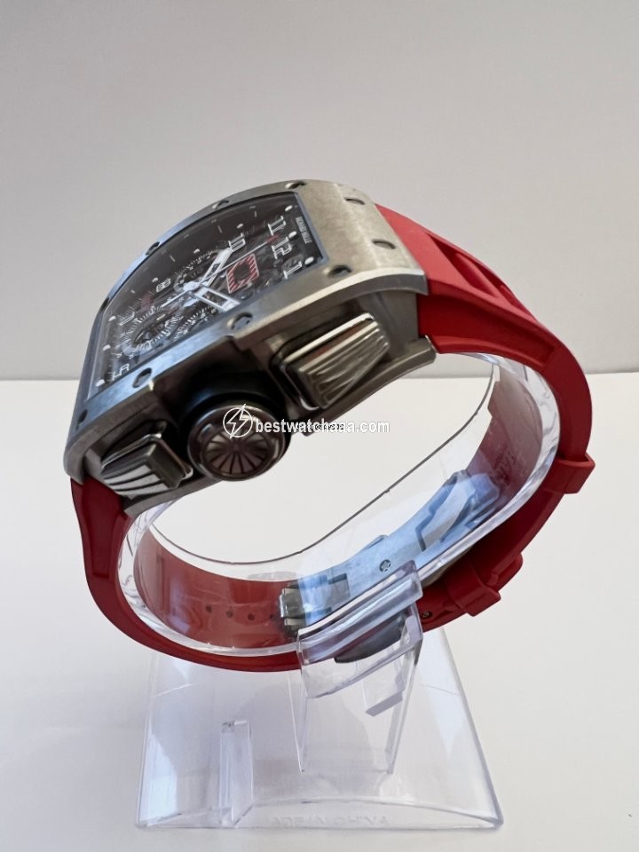 IMG_9085 Richard Mille RM 011 Mens watch Unisex Automatic Titanium RM11 Chronograph Replica 2