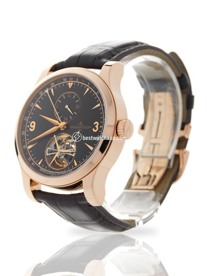 IMG_9085 Jaeger-LeCoultre Master Grand Tourbillon Mens watch Unisex Automatic Rose gold Q1662450 Replica 2