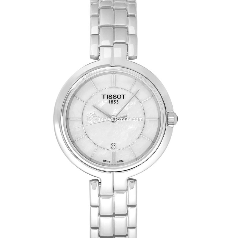 IMG_9085 Tissot Flamingo Womens watch Quartz Steel T094.210.11.111.00 Replica 2