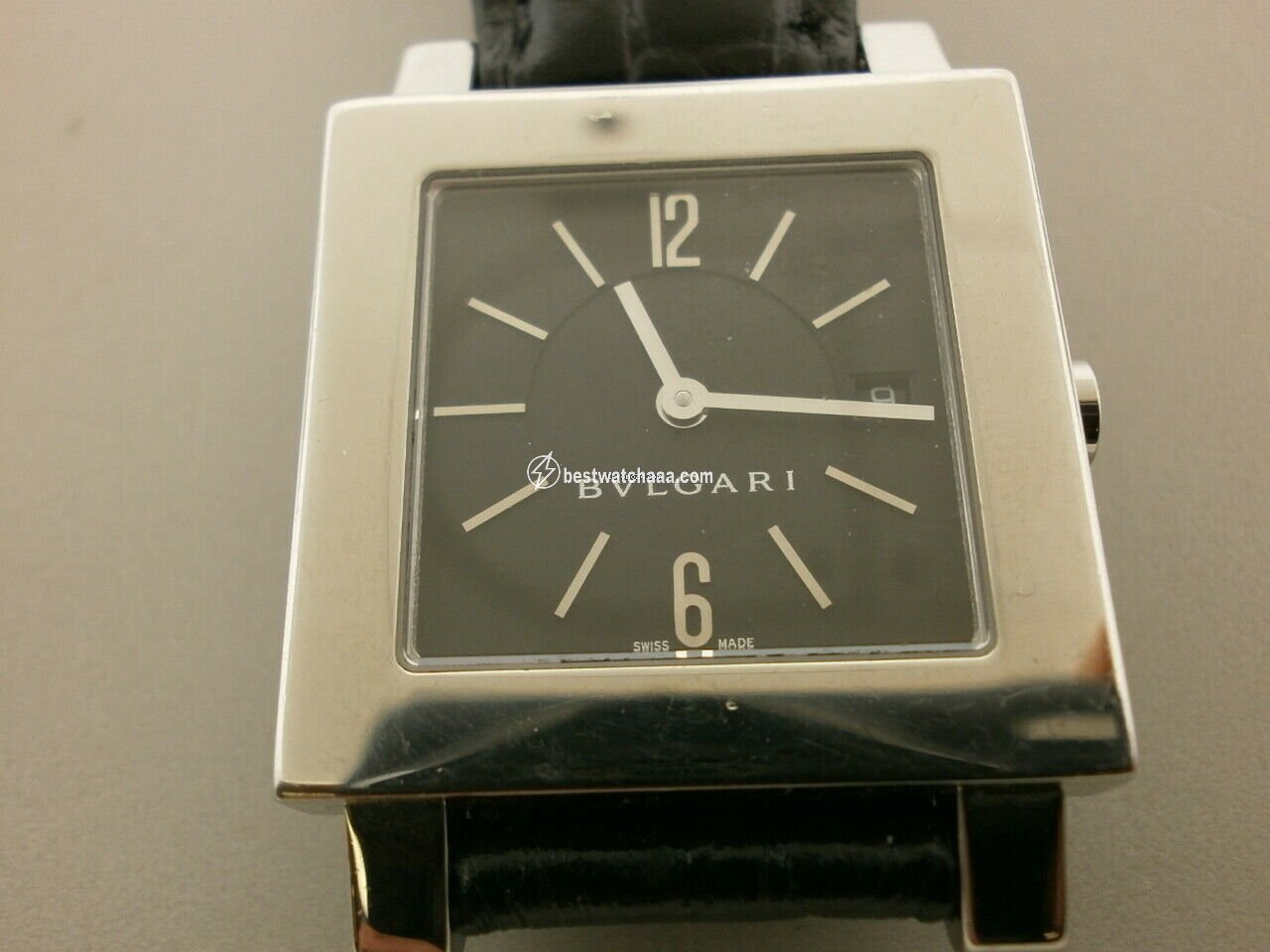 IMG_9085 Bulgari Quadrato Quartz Steel SQ 29 SLD Replica 2