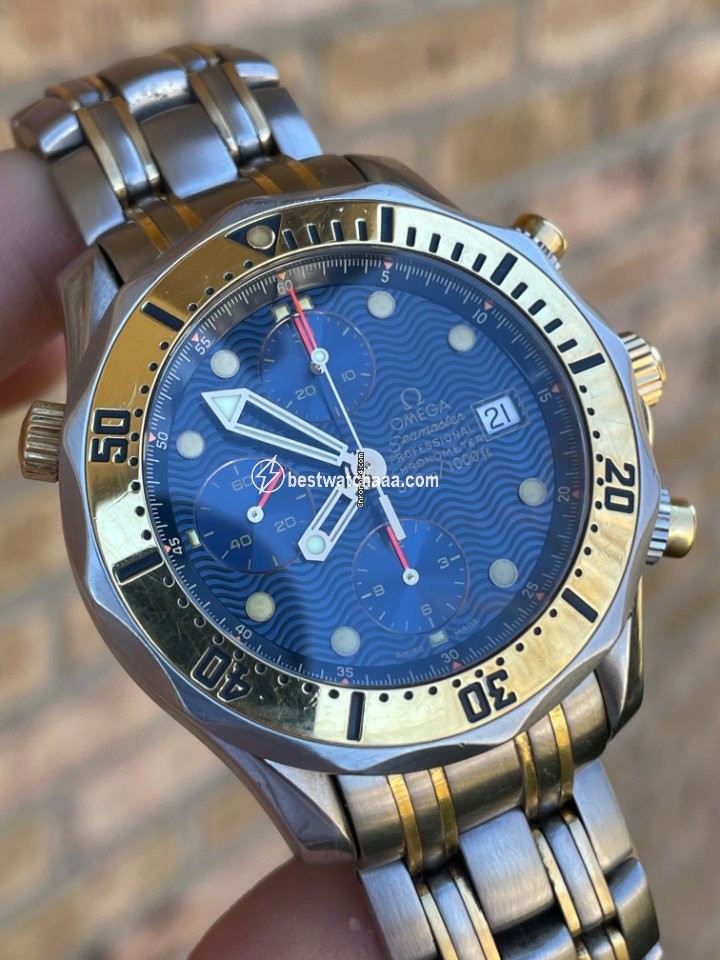 IMG_9085 Omega Seamaster Mens watch Unisex Automatic Gold Steel 178.0504 Replica 2