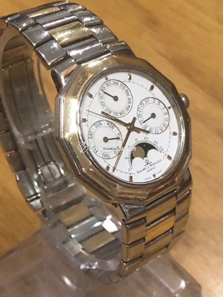 IMG_9085 Baume & Mercier Mens watch Unisex Quartz Gold Steel 6331038 Replica 2