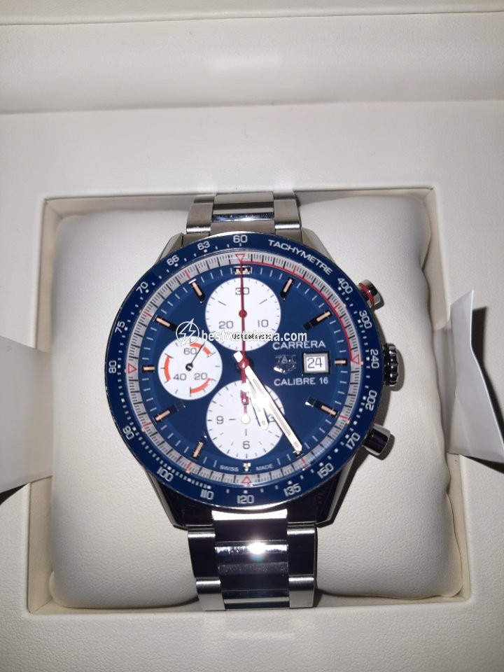 IMG_9085 TAG Heuer Carrera Calibre 16 Mens watch Unisex Automatic Steel WUW3504 Replica 2