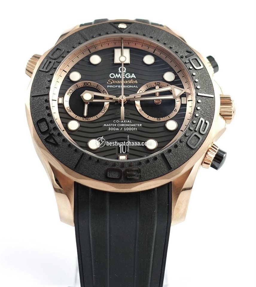 IMG_9085 Omega Seamaster Diver 300 M Mens watch Unisex Automatic Rose gold 210.62.44.51.01.001 Replica 2