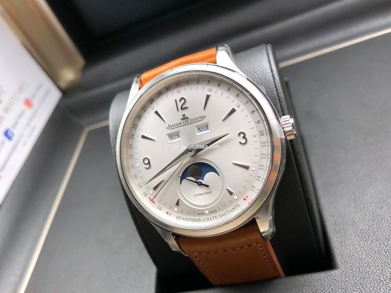 IMG_9085 Jaeger-LeCoultre Master Calendar Mens watch Unisex Automatic Steel Q4148420 Replica 2