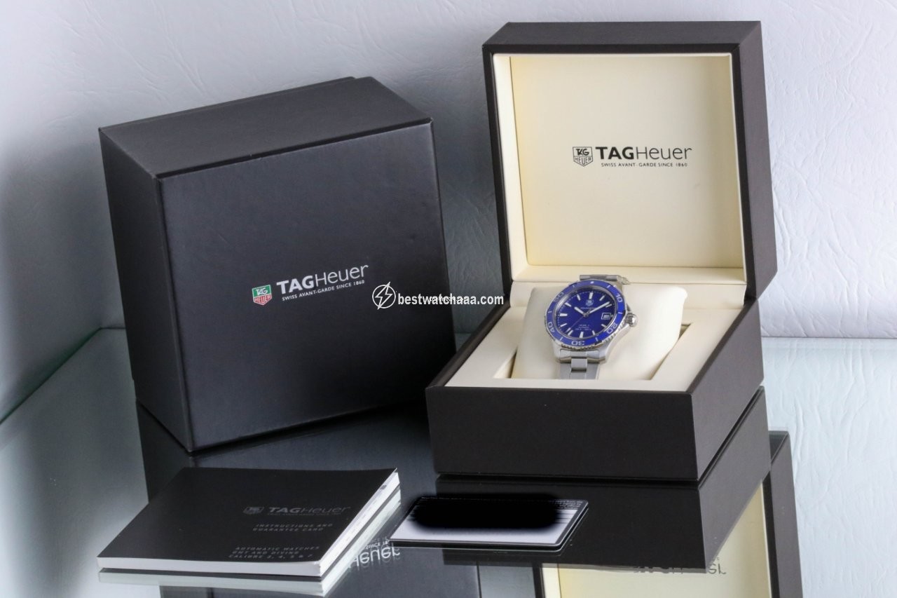 IMG_9085 TAG Heuer Aquaracer 500M Mens watch Unisex Automatic Steel WAK2111.BA0830 Replica 2