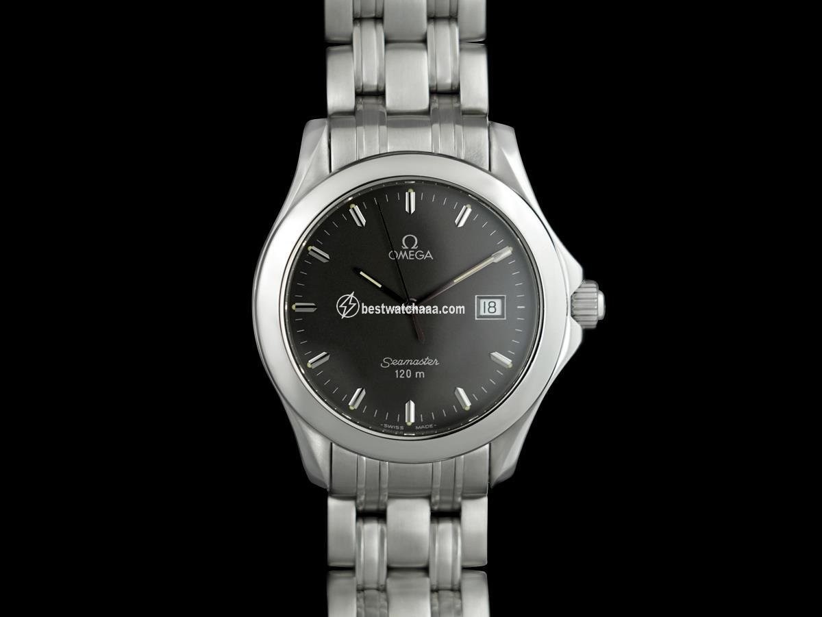 IMG_9085 Omega Seamaster Diver 300 M Mens watch Unisex Quartz Steel 7687 Replica 2