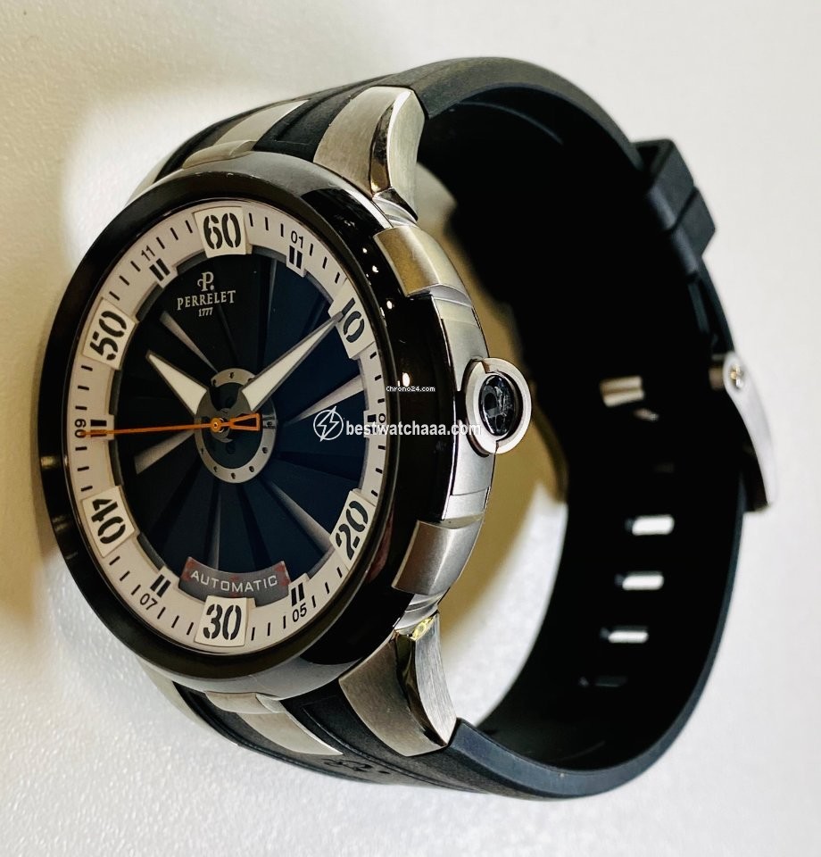 IMG_9085 Perrelet Turbine XL Mens watch Unisex Automatic Steel A1051 4 Replica 2