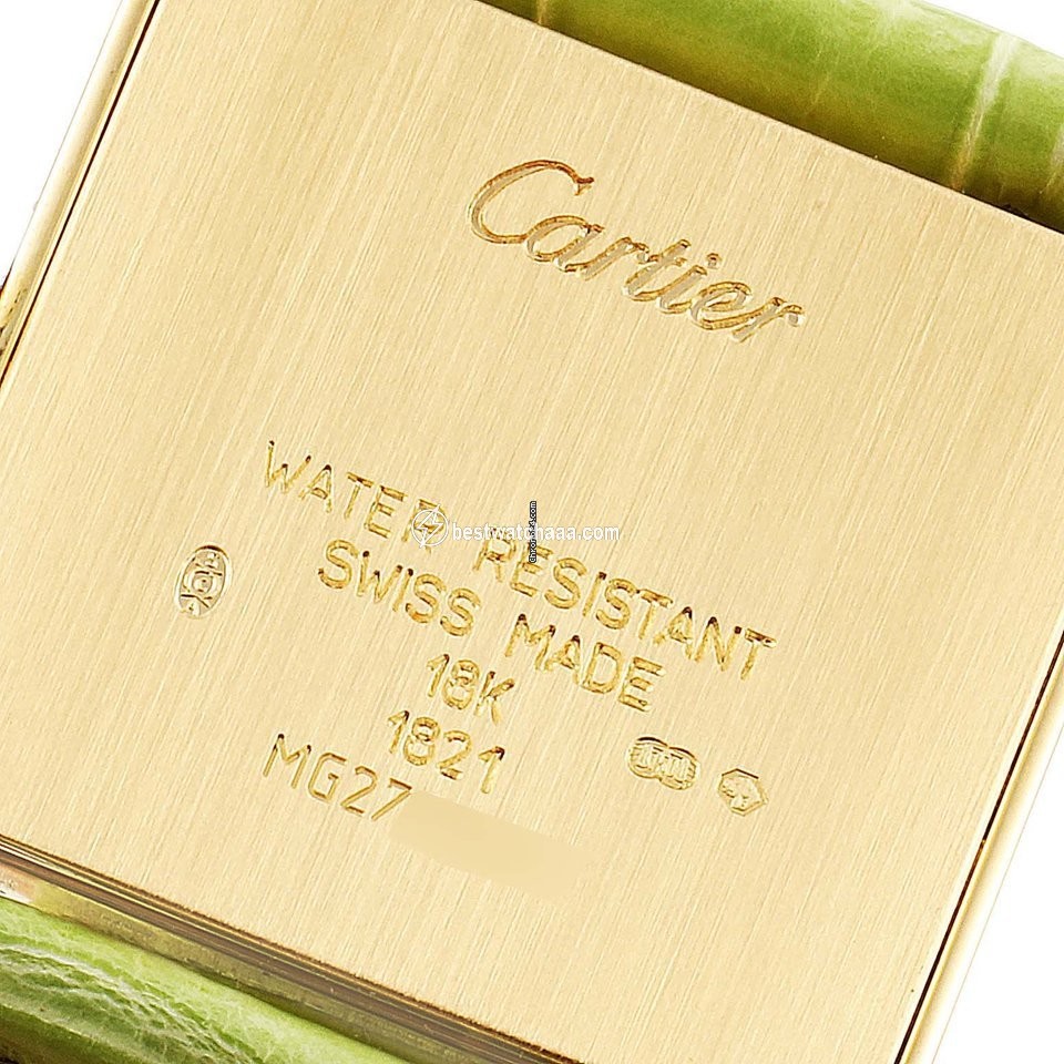 IMG_9085 Cartier Tank Francaise Womens watch Quartz Yellow gold W5000356 Replica 2