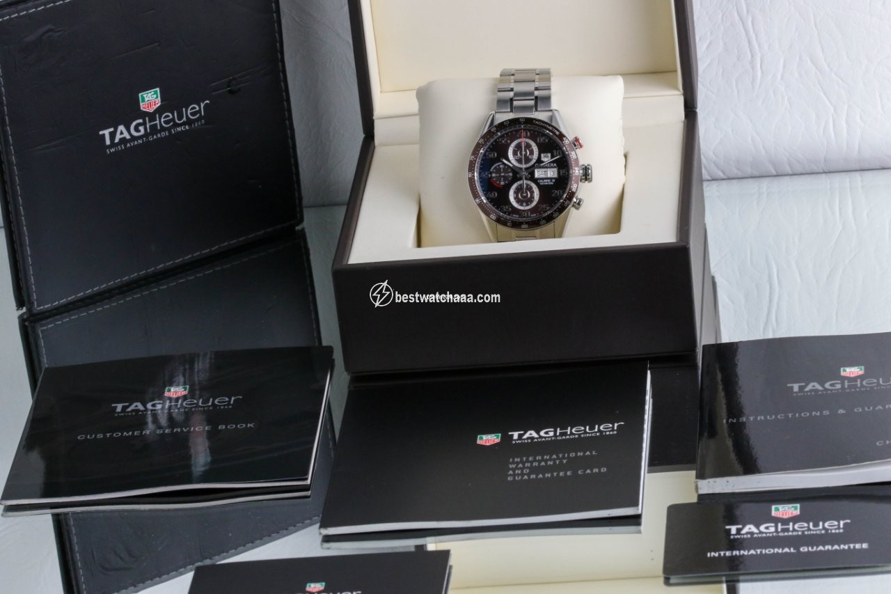 IMG_9085 TAG Heuer Carrera Calibre 16 Mens watch Unisex Automatic Steel CV2A12 Replica 2