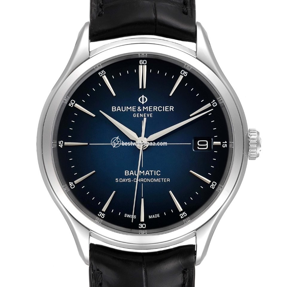 IMG_9085 Baume & Mercier Clifton Mens watch Unisex Automatic Steel M0A10467 Replica 2