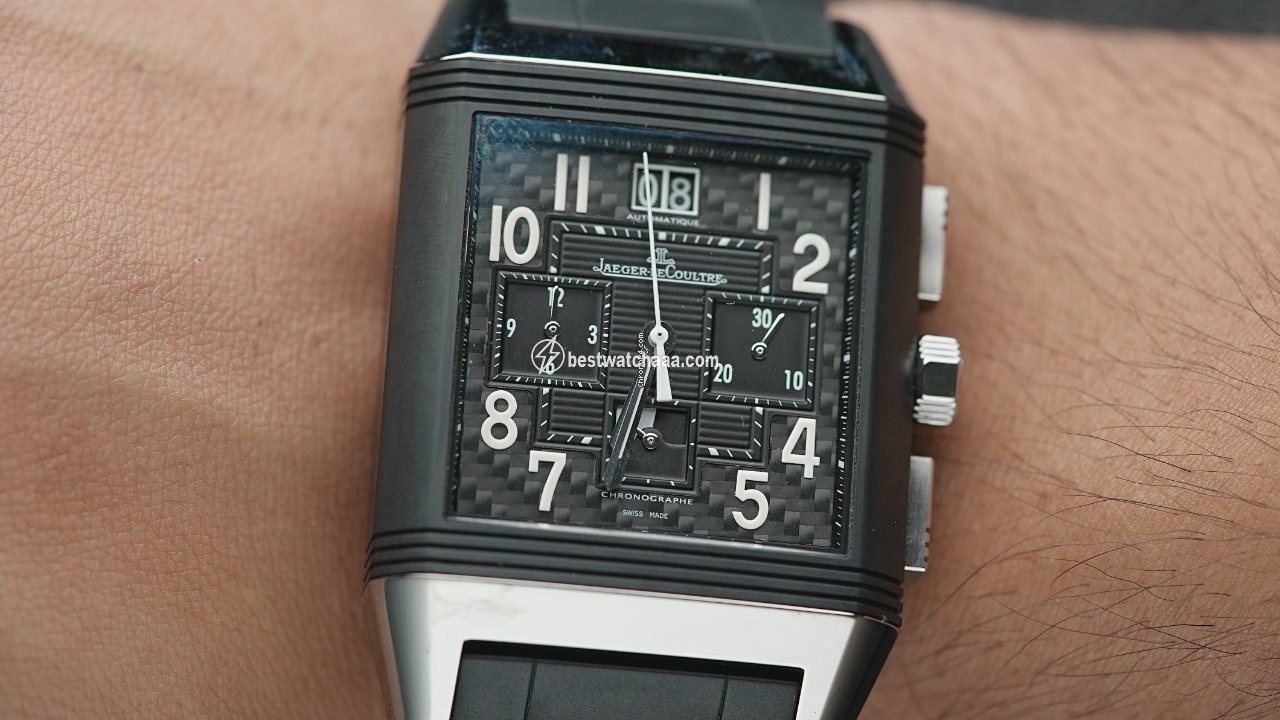 IMG_9085 Jaeger-LeCoultre Reverso Squadra World Chronograph Mens watch Unisex Titanium Q702J67P Replica 2