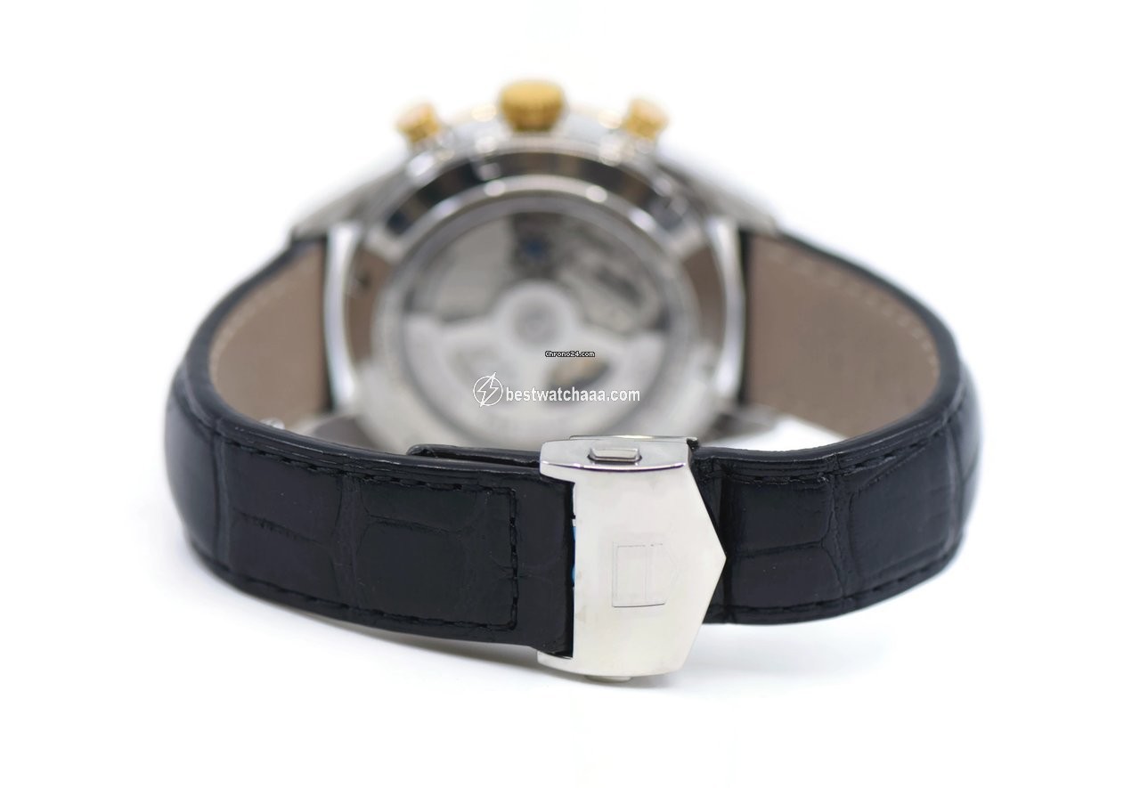IMG_9085 TAG Heuer Carrera Calibre 1887 Mens watch Unisex Automatic Gold Steel car2150.fc6266 Replica 2