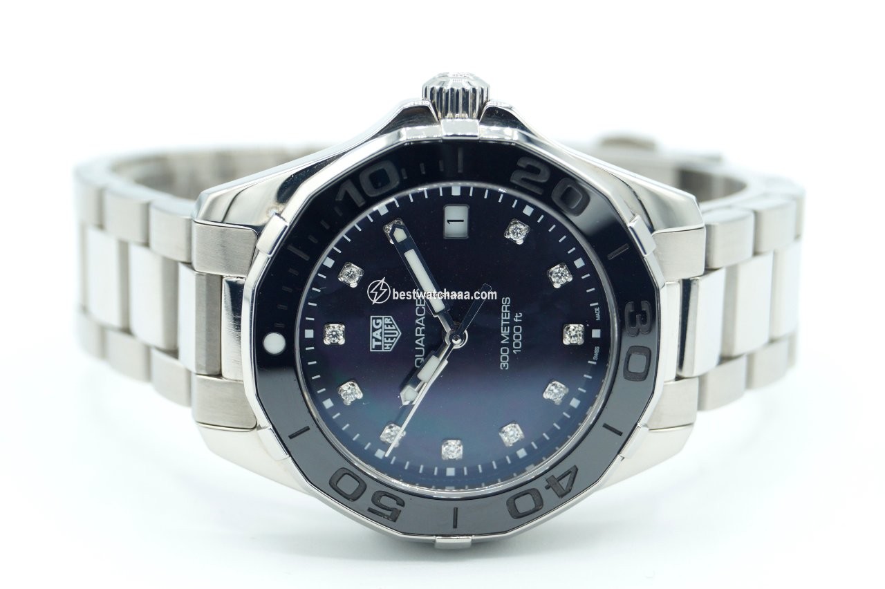 IMG_9085 TAG Heuer Aquaracer Lady Womens watch Quartz Steel WAY131M.BA0748 Replica 2