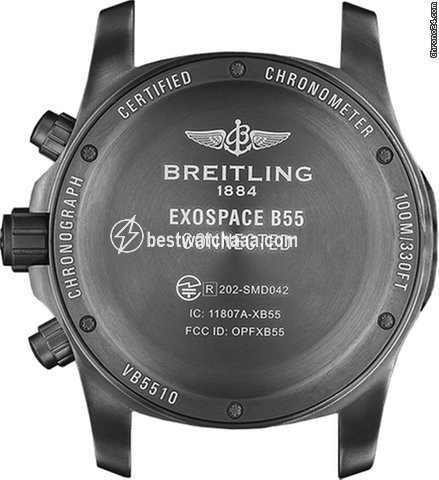 IMG_9085 Breitling Exospace B55 Connected Mens watch Unisex Quartz Titanium VB5510H1-BE45-245S Replica 2