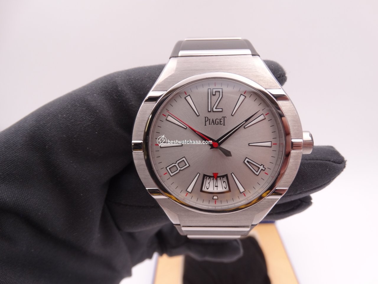 IMG_9085 Piaget Polo FortyFive Mens watch Unisex Automatic Titanium P10605 Replica 2