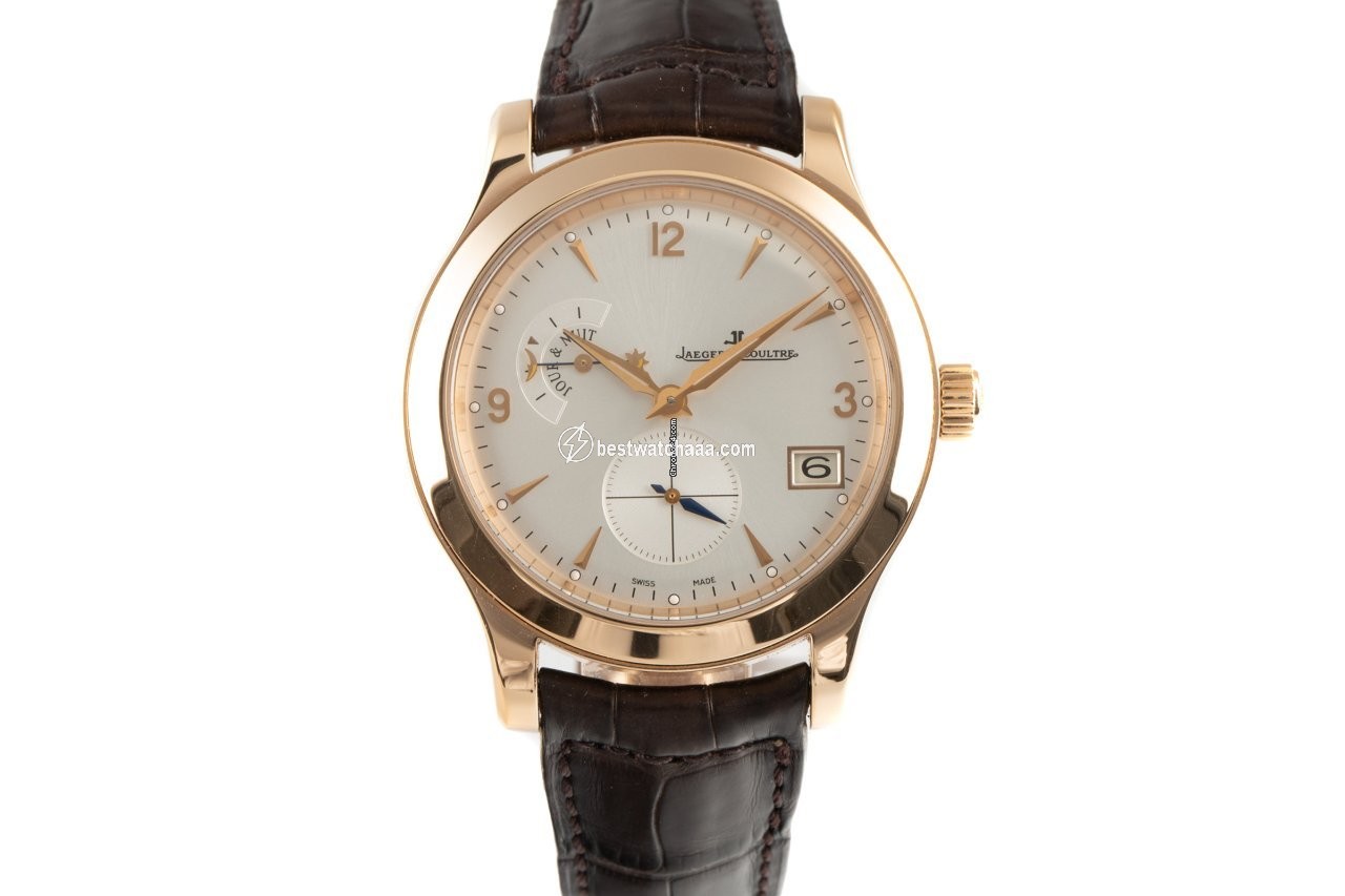 IMG_9085 Jaeger-LeCoultre Master Hometime Mens watch Unisex Automatic Yellow gold 147.2.05.S Replica 2