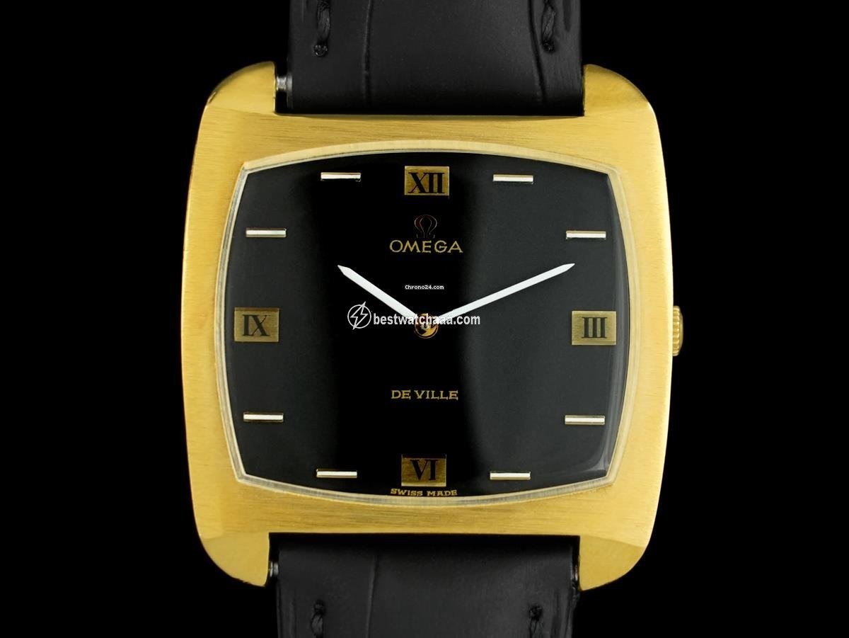 IMG_9085 Omega De Ville Mens watch Unisex Gold Steel 8072 Replica 2