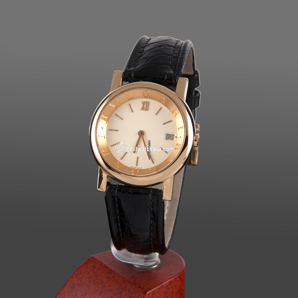 IMG_9085 Bulgari Mens watch Unisex Quartz Yellow gold AT33GL Replica 2