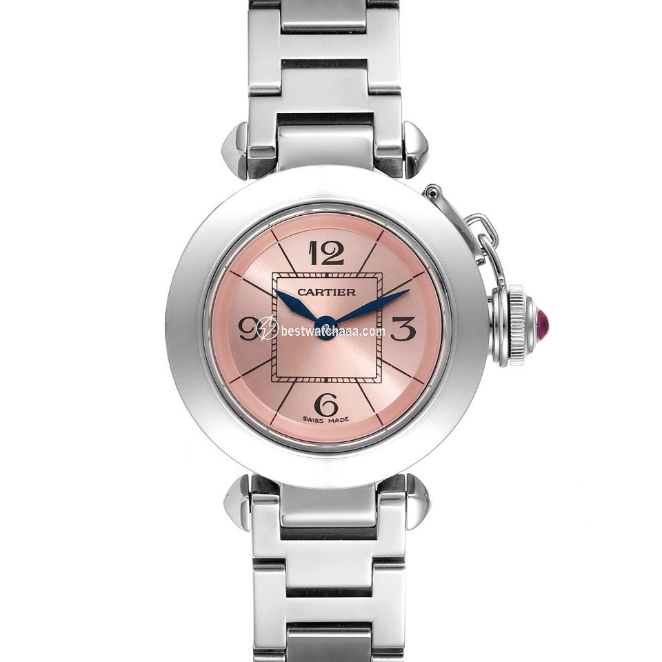 IMG_9085 Cartier Pasha Womens watch Quartz Steel W3140008 Replica 2