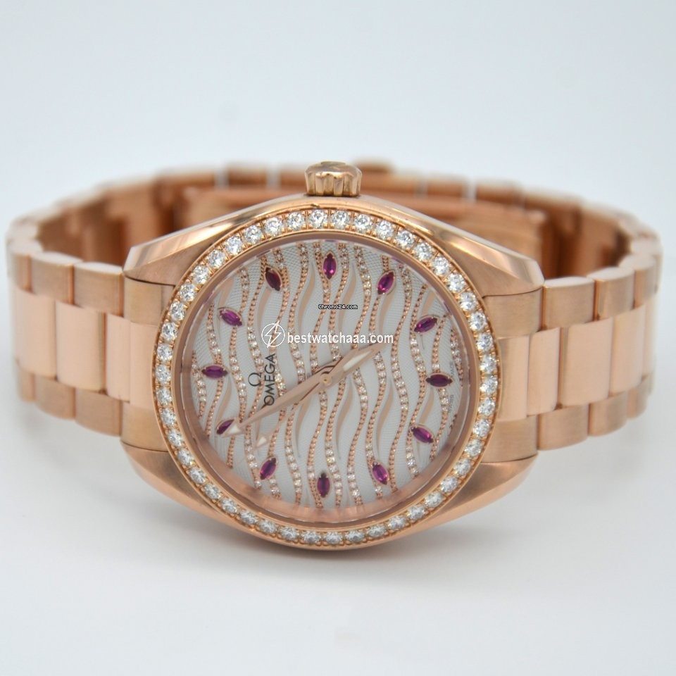 IMG_9085 Omega Seamaster Aqua Terra Womens watch Automatic Rose gold 220.55.34.20.99.004 Replica 2