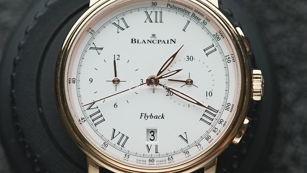 IMG_9085 Blancpain Villeret Mens watch Unisex Automatic Rose gold 6680F-3631-55B Replica 2