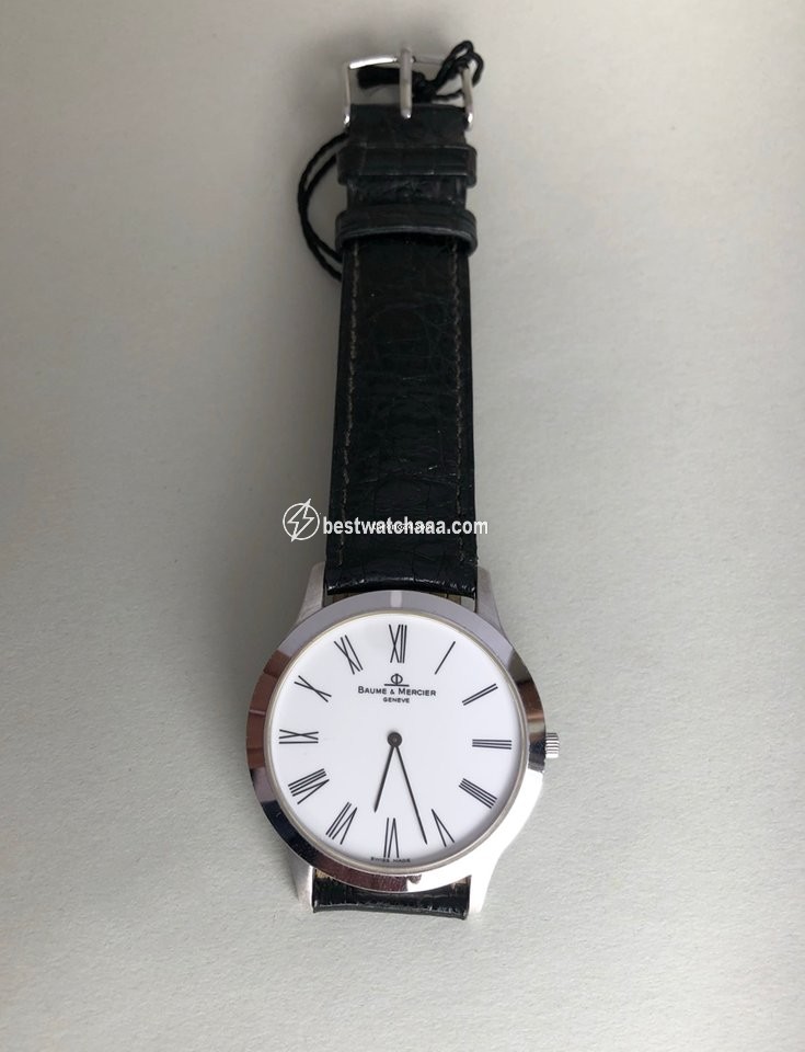 IMG_9085 Baume & Mercier Mens watch Unisex Quartz White gold M0A06494 Replica 2