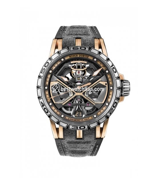IMG_9085 Roger Dubuis Excalibur Mens watch Unisex Automatic Rose gold RDDBEX0750 Replica 2